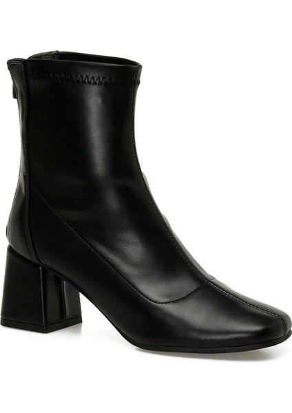24K-643 5pr Siyah Kadın Topuklu Bot fiyatları