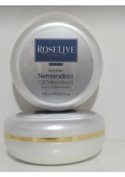 Keçi Sütlü Nemlendirici Cilt Bakım Kremi 150 ml