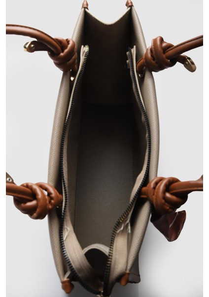 Lagraccio Paris Kadın Simon Fularlı Büyük Boy Omuz Çantası Kahve indirimleri