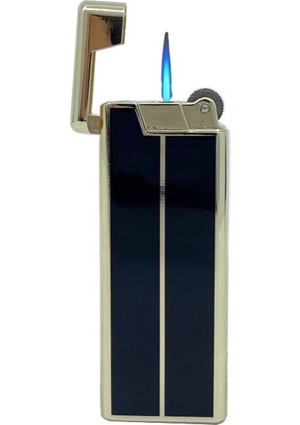 Metal Mum Alev Slim Çakmak Parlak Sarı Model - 3 modelleri