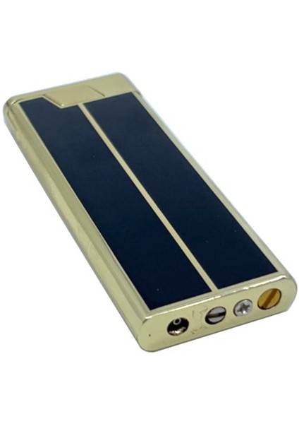 Metal Mum Alev Slim Çakmak Parlak Sarı Model - 3 fırsatları