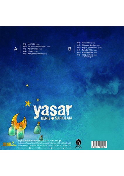 Yaşar Deniz Şarkıları Plak fiyatları
