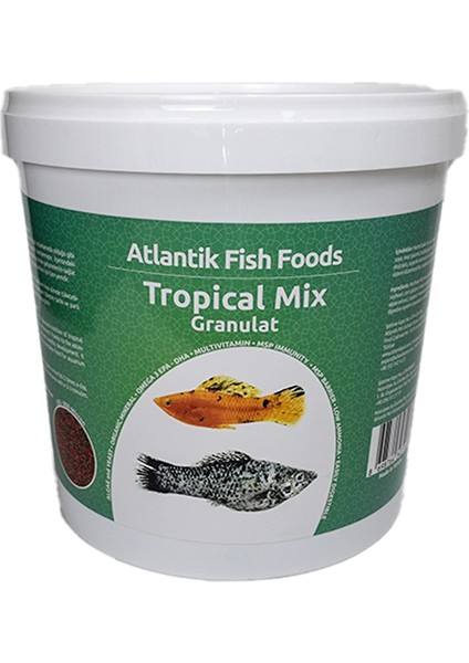 Tropical Mix Granulat 3000 gr Kova Balık Yemi