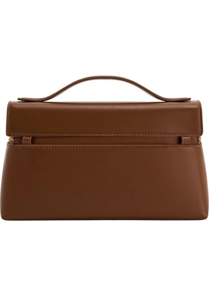 Jw Peı Thea Üst Saplı Kahverengi Çanta,vegan Deri fırsatları