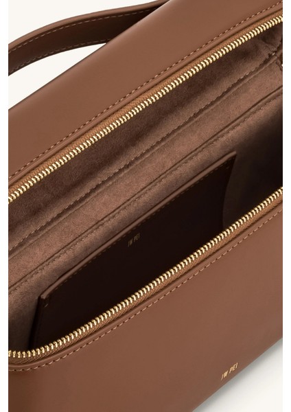 Jw Peı Thea Üst Saplı Kahverengi Çanta,vegan Deri indirimleri