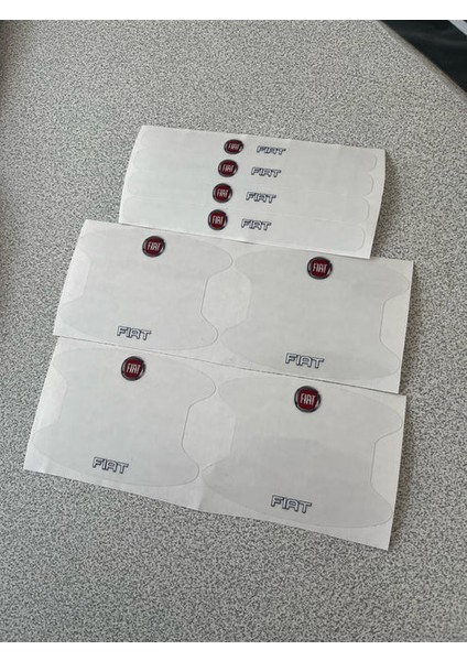 Fiat Kapı Kolu Çizik Önleyici 8'li Set