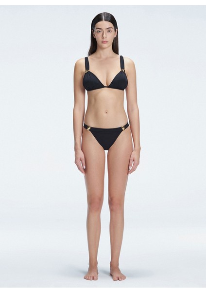 Siyah Kadın Bikini Üst Zella