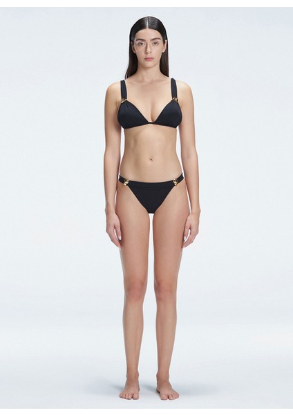 Siyah Kadın Bikini Alt Zella