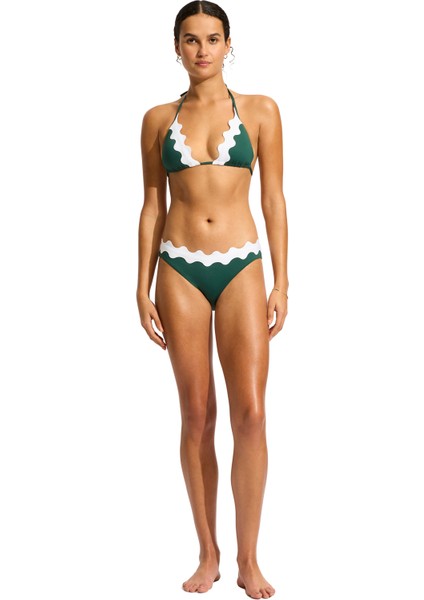 Koyu Yeşil Kadın Bikini Alt 40711-717