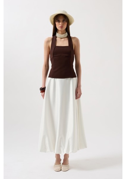 Kalın Askılı Crop Bluz fiyatları