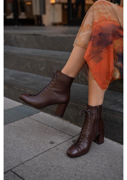 Gigi Kahve Hakiki Deri Bot fırsatları