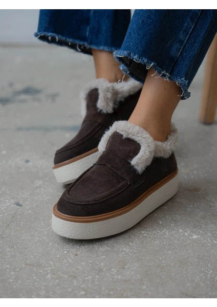 Piva Kahve Hakiki Süet Kadın Bot modelleri