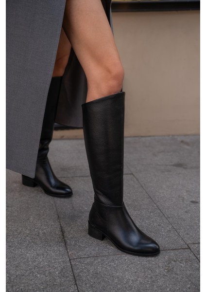 Nigel Siyah Hakiki Deri Çizme modelleri