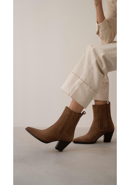 Marcelo Camel Süet Hakiki Deri Bot indirimleri