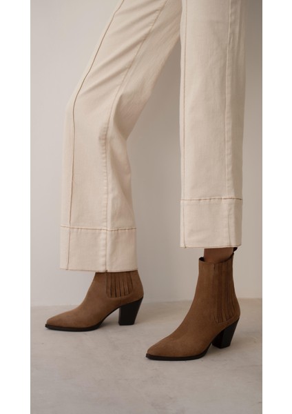 Marcelo Camel Süet Hakiki Deri Bot