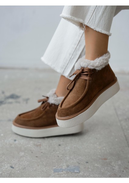 Cira Taba Hakiki Süet Kadın Bot