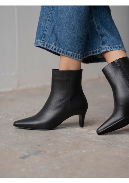 Voren Siyah Hakiki Deri Kadın Bot fırsatları