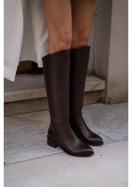 Nigel Kahve Hakiki Deri Çizme fırsatları