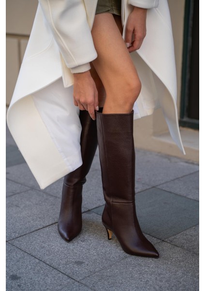 Edwin Kahve Hakiki Deri Çizme fırsatları