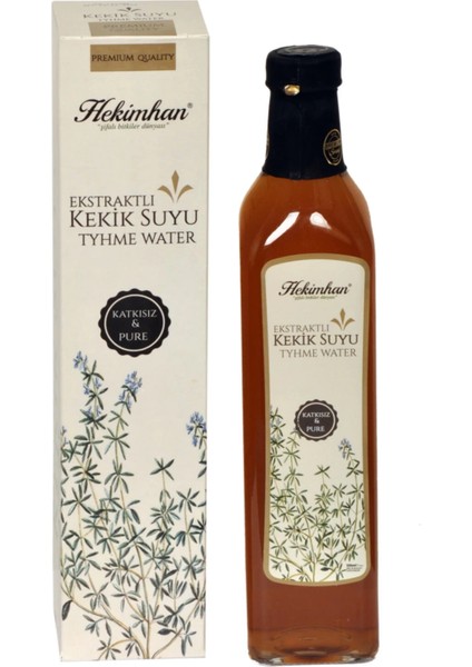 Doğal Eksraklı Katkısız Kekik Suyu 500 ml