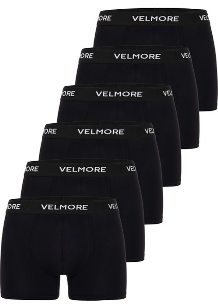 Erkek Boxer 6’lı Premium Kutu Pamuklu Likralı (Beden S - 5xl)