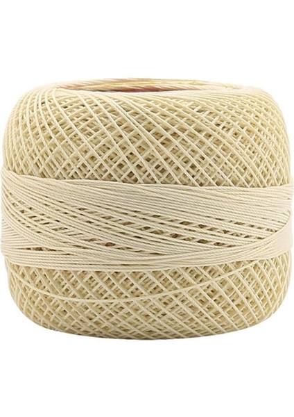 Etamin ve Kanaviçe Ipliği 6 Kat 25GR - Krem Rengi - 02