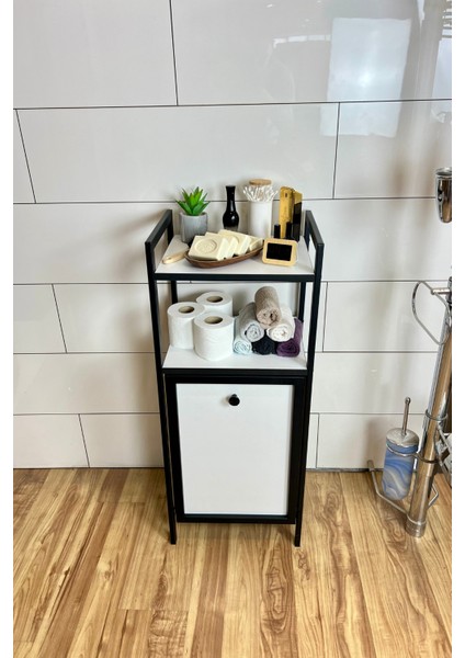 Banyo Düzenleyicisi Organizeri Kirli Çamaşır Sepeti Dolabı Rafı modelleri