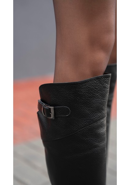 Bentley Siyah Hakiki Deri Çizme fiyatları