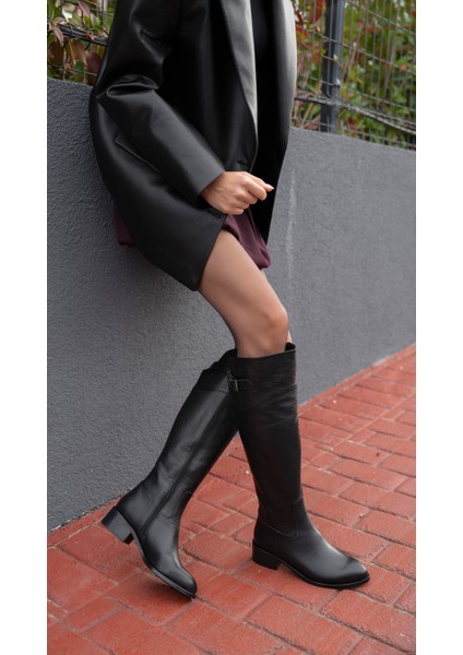 Bentley Siyah Hakiki Deri Çizme indirimleri