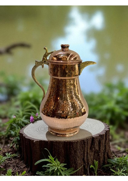 - 2 Litre El Dövmesi Bakır Sürahi – 708 Gram, Kapaklı / Kapaksız Seçenek, Saf Bakır & Kalaylı Iç Yüzey, El Işçiliği Geleneksel Maraş Dövmesi, Şık ve Sağlıklı Sunum fiyatları