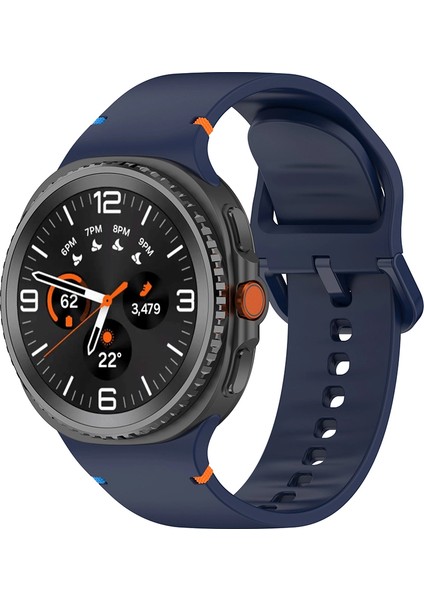 Samsung Galaxy Watch 8 Classic ile Uyumlu Tokalı Silikon Kordon Kayış - FC1092