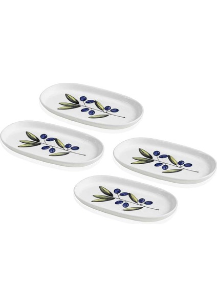 Olivos Oval Servis 4lü 21 cm