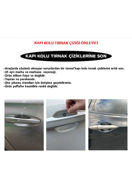 Suzuki Kapı Kolu Çizik Önleyici 8'li Set fırsatları
