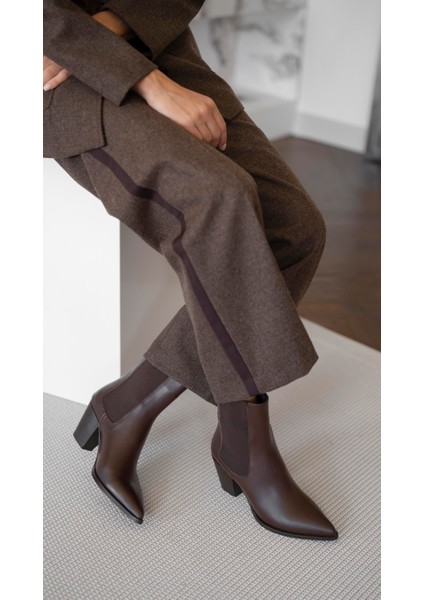 Embolo Kahve Hakiki Deri Bot indirimleri