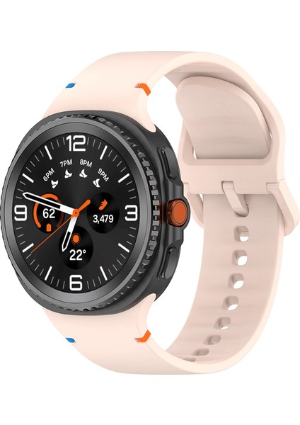 Samsung Galaxy Watch 8 Classic ile Uyumlu Tokalı Silikon Kordon Kayış - FC1092