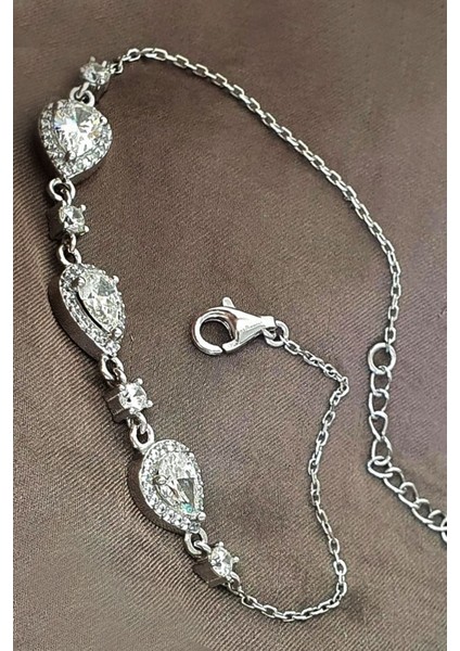 SKY DIAMOND Gümüş Lüks Bayan Bileklik fiyatları