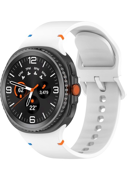 Samsung Galaxy Watch 8 Classic ile Uyumlu Tokalı Silikon Kordon Kayış - FC1092