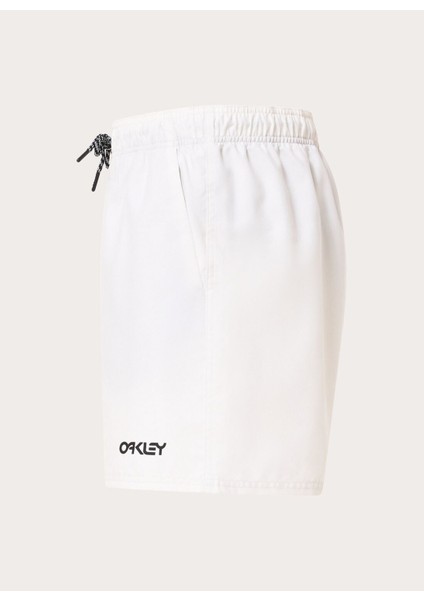 FOA404310BEACH Volley 16 Beachshort Beyaz Standart Düz Erkek Şort Mayo