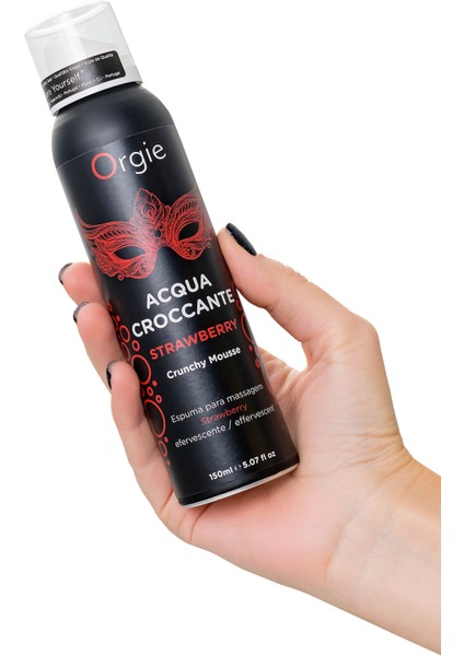 Orgıe Acqua Croccante Efervesan Nemlendiricil Şehvetli Masaj Köpüğü, 150 ml indirimleri