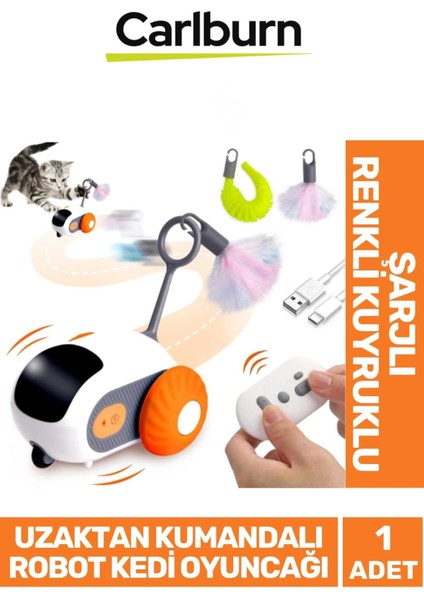 Özel Üretim Şarjlı Etkileşimli Renkli Kuyruk Aparatlı Aktivite Uzaktan Kumandalı Robot Kedi Oyuncağı