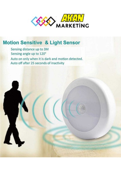 Hareket Sensörlü USB Şarj Edilebilir LED Işık Lamba Dolap Içi Ev Lamba 4ADET-BEYAZRENKSENSÖRLÜ 65