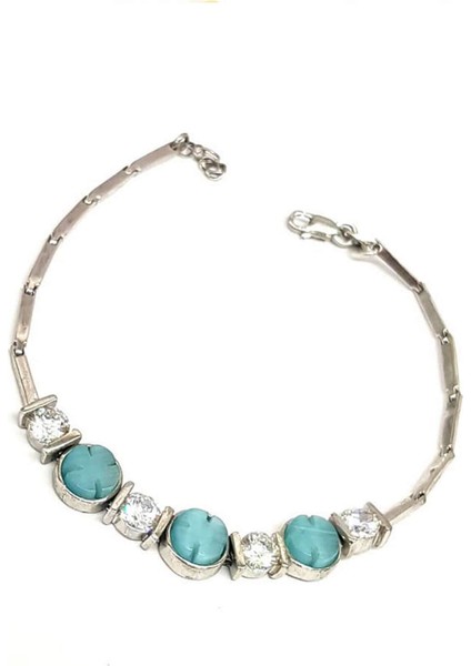 italyan tasarimi mavi kedi gozu bileklik