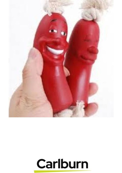 Özel Üretim Dayanıklı Eğitim Çene Kası Kuvvetlendirici Köpek Evcil Hayvan Oyuncak 4'lü 40CM Sosis fırsatları