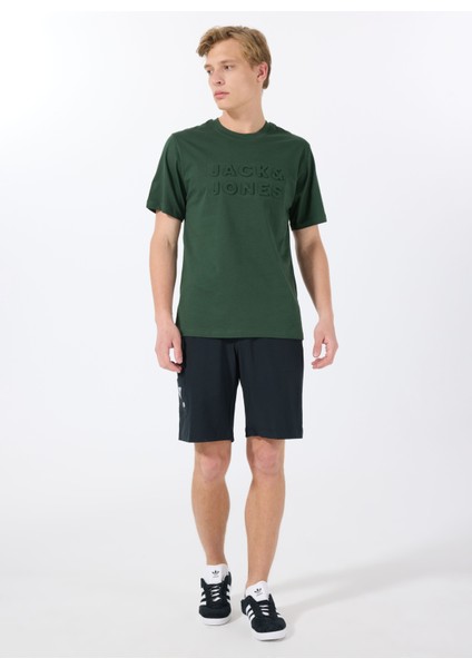 Bisiklet Yaka Koyu Yeşil Erkek T-Shirt 12288523_JPRBLUPACER Tee Ss Crew Ne fiyatları