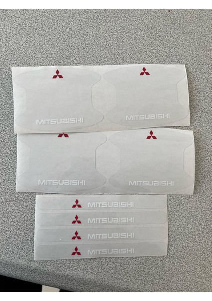 Mitsubishi Kapı Kolu Çizik Önleyici 8'li Set