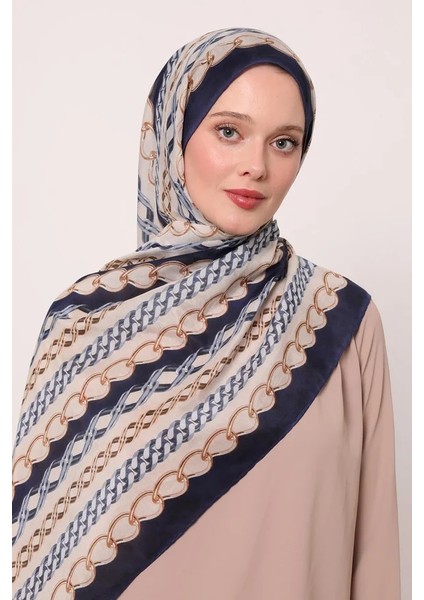 Lacivert Luvensara Silk Elite Şal modelleri