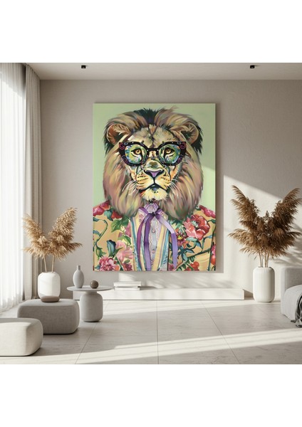 Şık Aslan Portresi Tablosu fırsatları