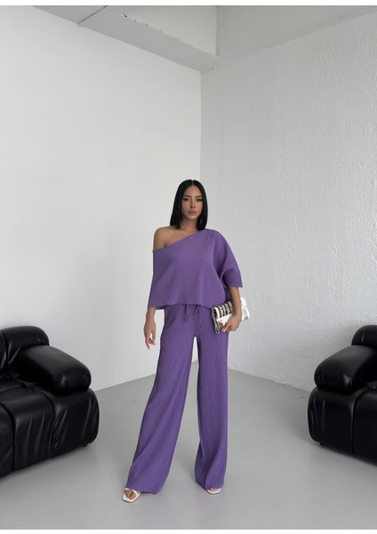 Kayık Yaka Pamela Takım