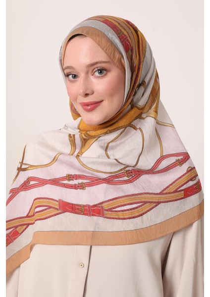 Açık Taba Luvensara Tensel Summer Şal modelleri