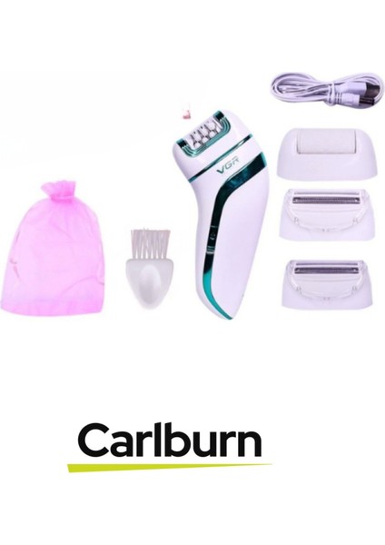 Premium Yüz Bacak Koltuk Altı Bikini Bölgesi Şarjlı Ergonomik Profesyonel 3 Başlıklı Epilasyon Aleti fırsatları